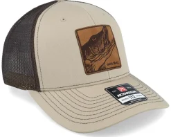 Grisjävel Laser 112 Split Khaki/Coffee Trucker - Skillfish