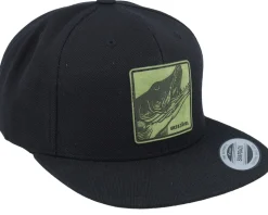 Grisjävel Laser Black Snapback - Skillfish