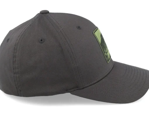 Grisjävel Laser Dark Grey Flexfit Wooly - Skillfish