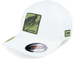 Grisjävel Laser Organic White Flexfit - Skillfish