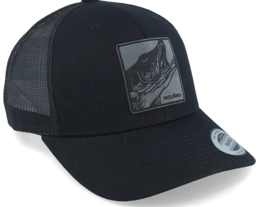Grisjävel Laser Retro Black Trucker - Skillfish