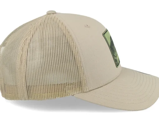 Grisjävel Laser Retro 2-tone Khaki Trucker - Skillfish