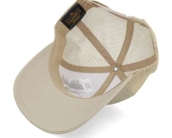Grisjävel Laser Retro 2-tone Khaki Trucker - Skillfish