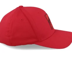Grisjävel Laser Wooly Combed Red Flexfit - Skillfish