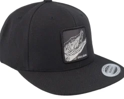 Grisjävel Mono Black Snapback - Skillfish