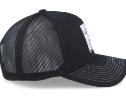 Grovmalet Cap Black Trucker - SQRTN