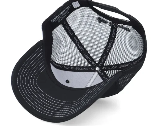 Grovmalet Cap Black Trucker - SQRTN