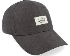 Haakon Hard Low Baseball Cap Dark Grey Melange Adjustable - Upfront