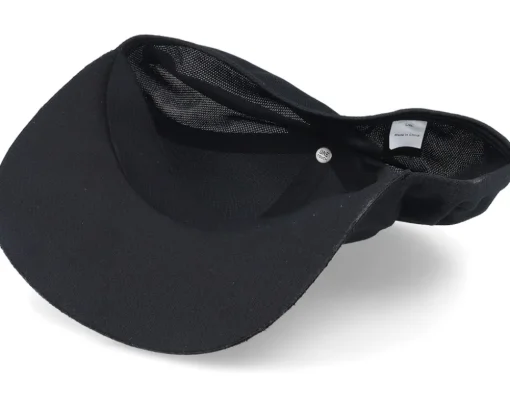 Hackers Golf Logo Seamless Black Flexfit - Pins & Stripes
