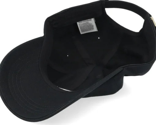 Half Box Curved Bill Jockey Black Dad Cap - Vans