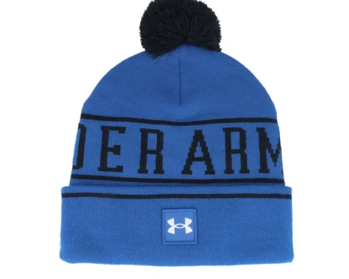 Halftime Beanie Midnight Navy Pom - Under Armour