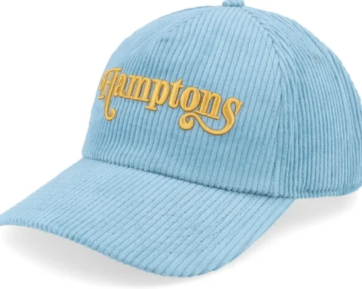 Hamptons Balsam Corduroy Slouch Dusty Blue A-Frame Adjustable - American Needle