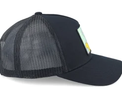 Handsome Squidward Black A-Frame Trucker - SpongeBob