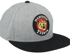 Hanshin Tigers Npn Archive 400 Heather Gray/Black Snapback - American Needle
