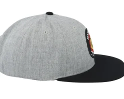 Hanshin Tigers Npn Archive 400 Heather Gray/Black Snapback - American Needle