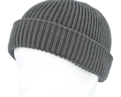 Harbour Graphite Grey Short Beanie - Beechfield