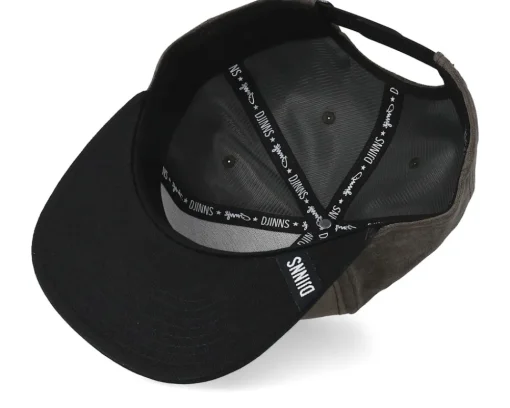 Hardtowel Charcoal/Black Snapback - Djinns