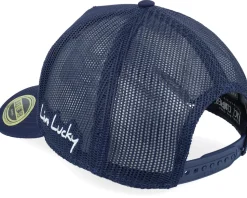 Hardy Navy A-Frame Trucker - Black Clover