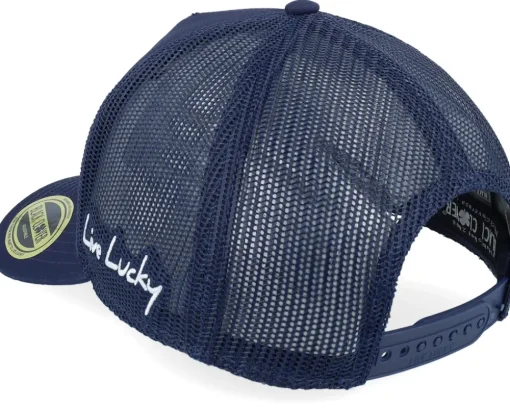 Hardy Navy A-Frame Trucker - Black Clover