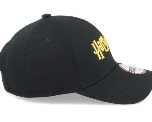 Harry Potter Gold Logo Black Adjustable - Difuzed