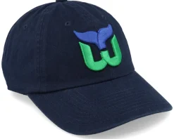 Hartford Whalers Blue Line Navy Dad Cap - American Needle