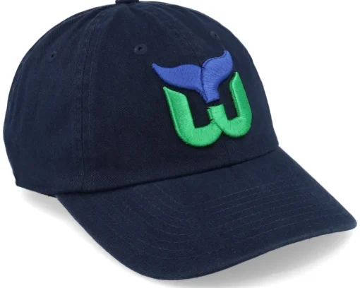 Hartford Whalers Blue Line Navy Dad Cap - American Needle