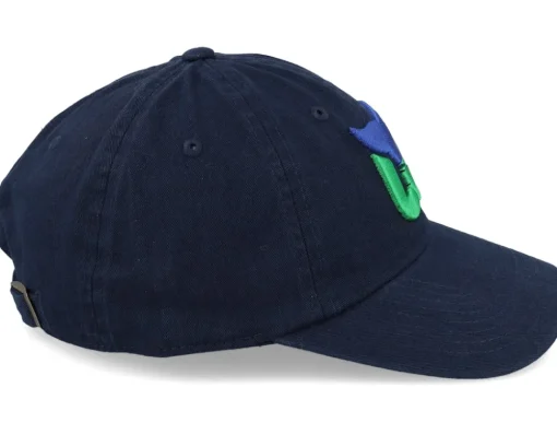 Hartford Whalers Blue Line Navy Dad Cap - American Needle