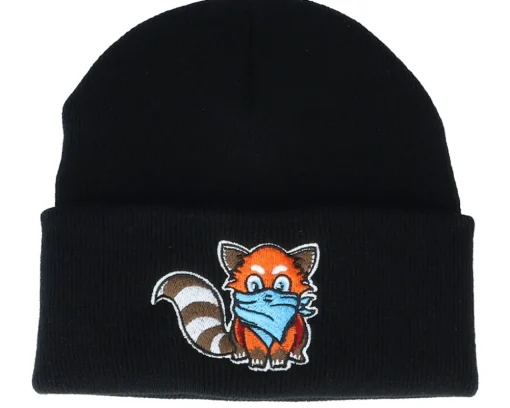 Hatsie The Red Panda Black Cuff - Iconic