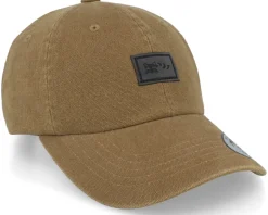 Hatsie The Red Panda Canvas Dark Olive Dad Cap - Wild Spirit