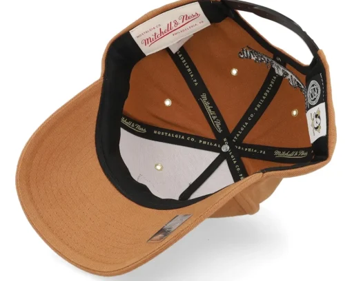 Hatstore Exclusive x Anaheim Ducks Trek NHL Brown Adjustable - Mitchell & Ness