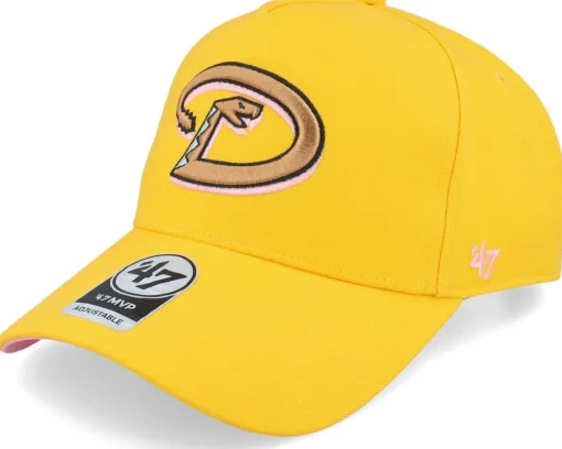 Hatstore Exclusive x Arizona Diamondbacks Yellow Gold A-Frame Adjustable - 47 Brand