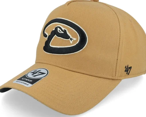 Hatstore Exclusive x Arizona Diamondbacks Camel A-Frame Adjustable - 47 Brand