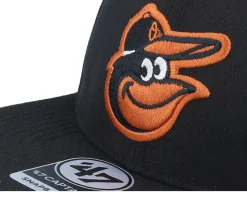 Hatstore Exclusive x Baltimore Orioles Black Snapback - 47 Brand