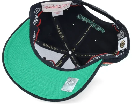 Hatstore Exclusive x Boston Bruins Winter Classic Red Black Adjustable - Mitchell & Ness