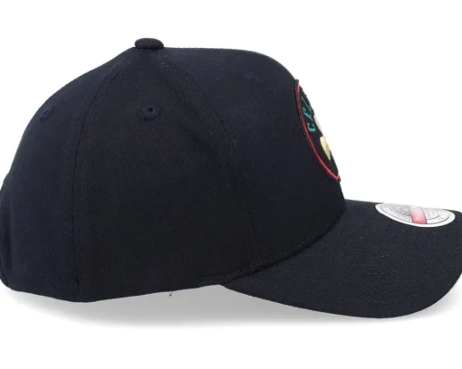 Hatstore Exclusive x Boston Celtics Luxe Black Adjustable - Mitchell & Ness