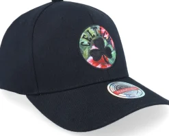Hatstore Exclusive x Boston Celtics Tropical Floral Black Adjustable - Mitchell & Ness