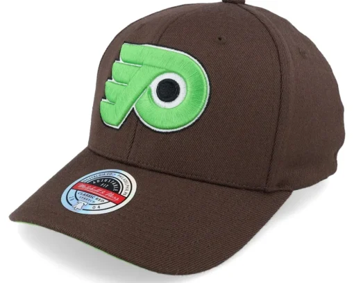 Hatstore Exclusive x Brown Brown/Green Adjustable - Mitchell & Ness