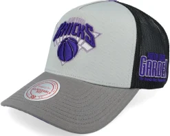 Hatstore Exclusive x Chicago Bulls Iron/Black Grey Trucker - Mitchell & Ness