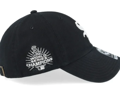 Hatstore Exclusive x Chicago White Sox Champions 2005 Black Dad Cap - 47 Brand