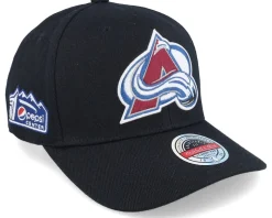 Hatstore Exclusive x Colorado Avalanche Pepsi Center Black Adjustable - Mitchell & Ness