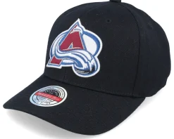 Hatstore Exclusive x Colorado Avalanche Pepsi Center Black Adjustable - Mitchell & Ness