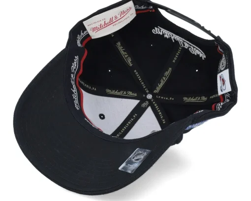 Hatstore Exclusive x Colorado Avalanche Pepsi Center Black Adjustable - Mitchell & Ness