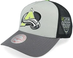 Hatstore Exclusive x Colorado Avalanche Iron Grey Trucker - Mitchell & Ness