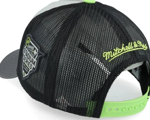 Hatstore Exclusive x Colorado Avalanche Iron Grey Trucker - Mitchell & Ness
