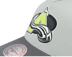 Hatstore Exclusive x Colorado Avalanche Iron Grey Trucker - Mitchell & Ness