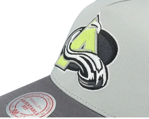Hatstore Exclusive x Colorado Avalanche Iron Grey Trucker - Mitchell & Ness