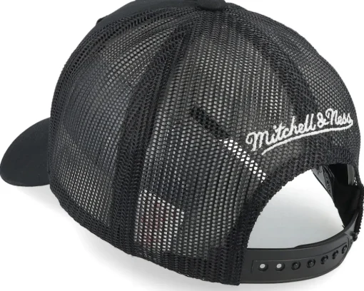 Hatstore Exclusive x Colorado Avalanche Legendary Black A-Frame Trucker - Mitchell & Ness