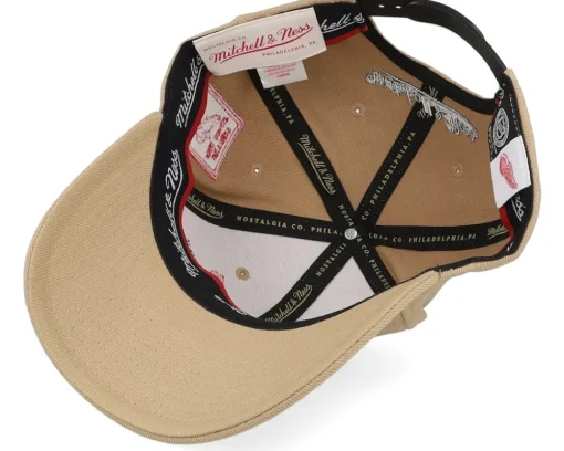 Hatstore Exclusive x Detroit Red Wings Hockeytown Rust Adjustable - Mitchell & Ness