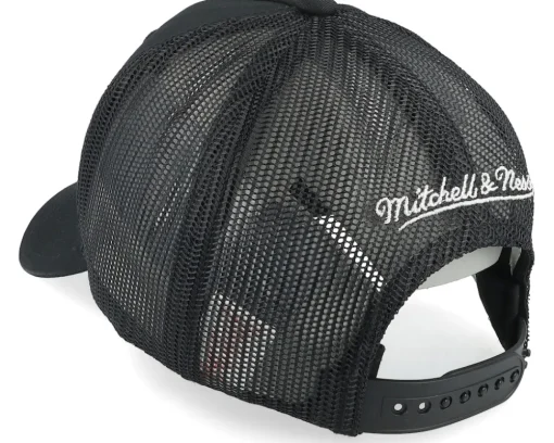 Hatstore Exclusive x Florida Panthers In Your Face Black Trucker - Mitchell & Ness