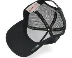 Hatstore Exclusive x Florida Panthers In Your Face Black Trucker - Mitchell & Ness